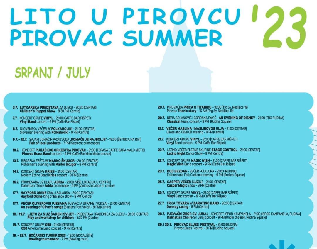 Coco Apartment Pirovac Luaran gambar